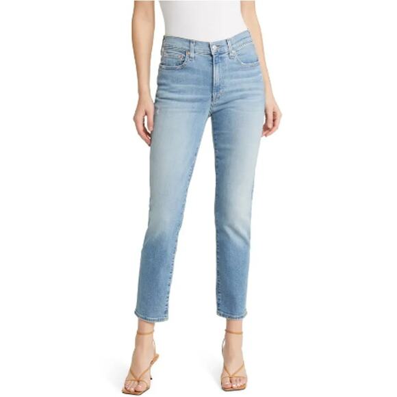 New ~ Free People ~ EDWIN ~ Women's Reverie Bree Jeans Size 33 - Picture 1 of 9